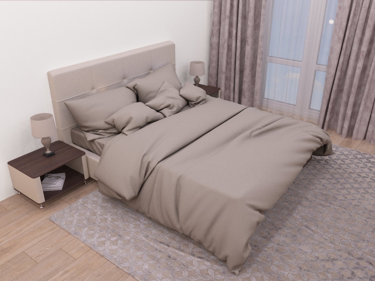 комплект постельного белья бязь дб-7207