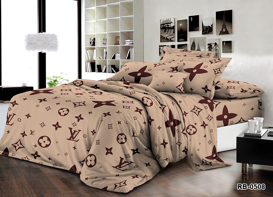 Односпальний комплект постільної білизни ранфорс RB-0508