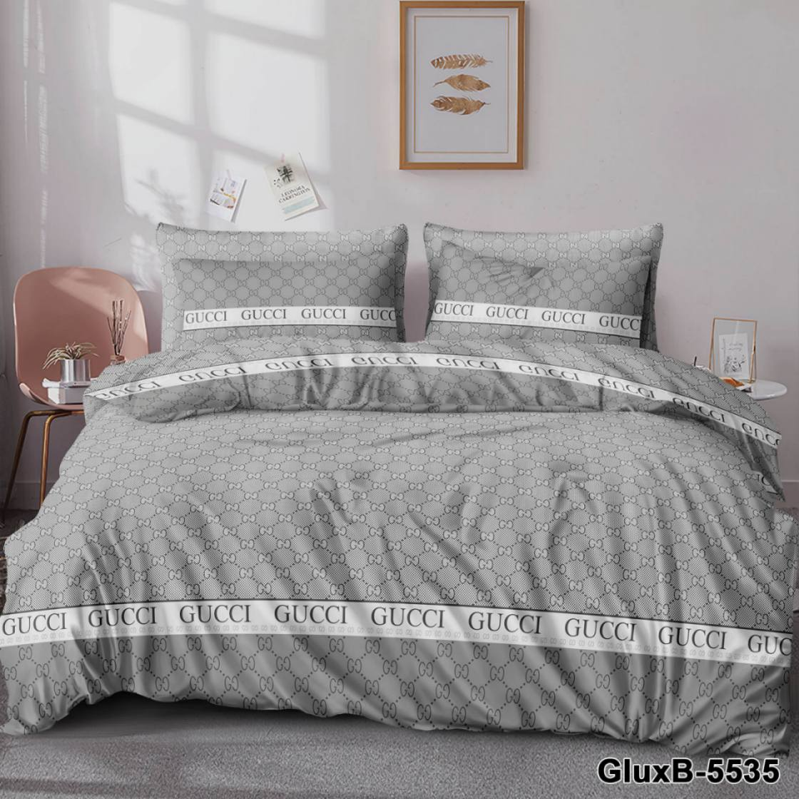 Односпальний комплект постільної білизни бязь GLUXB-5535